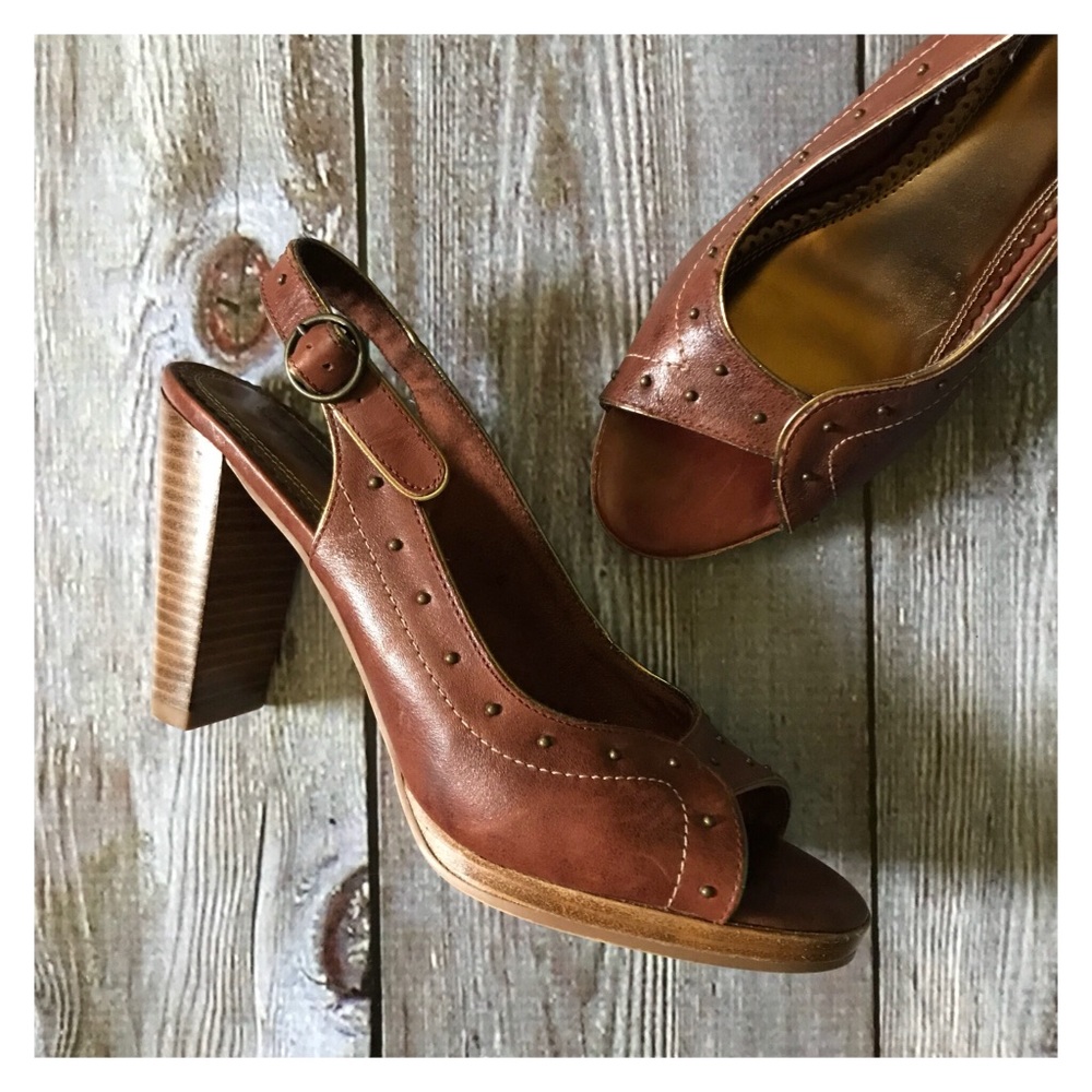 Seychelles Brown Platform Heels